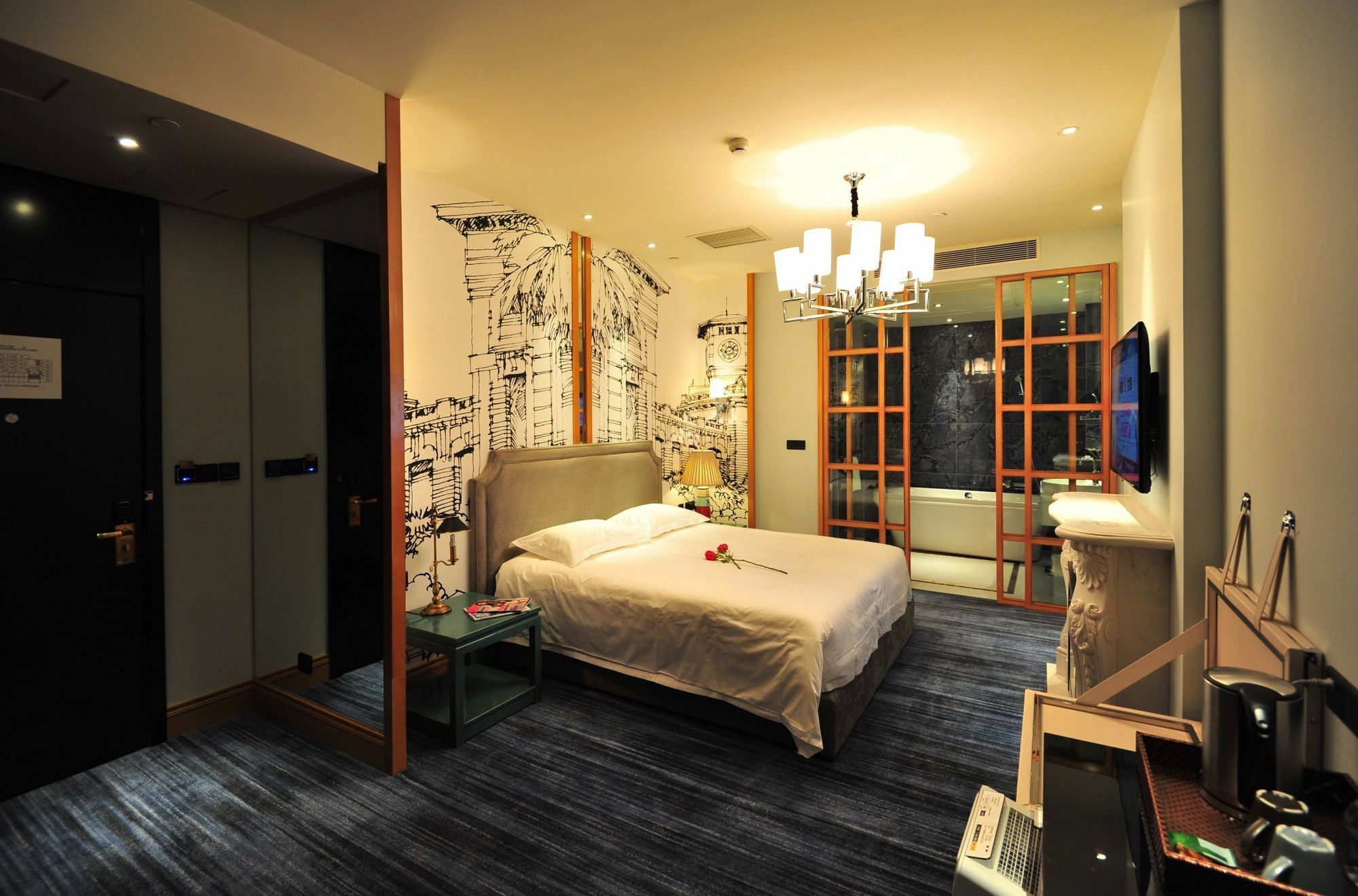 Wisdom Boutique Hotel Пекин Экстерьер фото